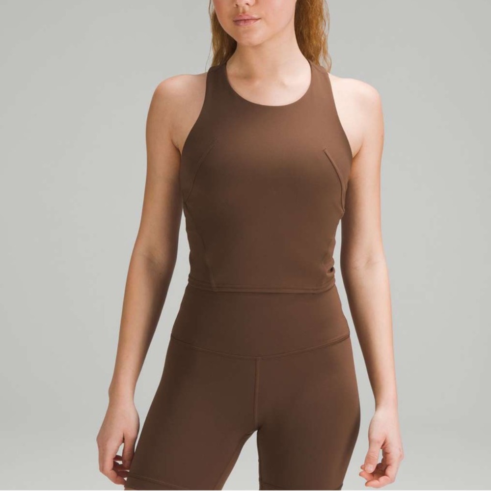lululemon Wunder Train Java Racerback Tank Top size 6